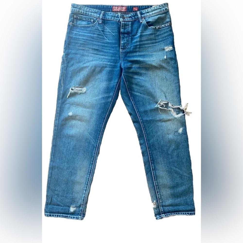 Lucky Brand Sienna Slim Boyfriend Distressed Jeans Womens Size 10/30